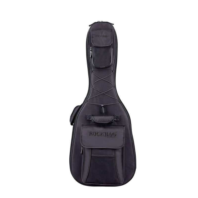 RockBag by Warwick ROCKBAG RB20507B Deluxe Hollowbody Guitar Gig Bag - CUSTODIA IMBOTTITA PER CHITARRA SEMIACUSTICA NERA image 1