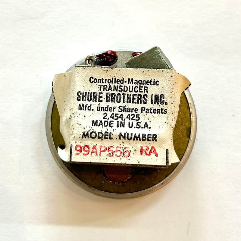 Shure 99AP556RA Controlled Magnetic Transducer