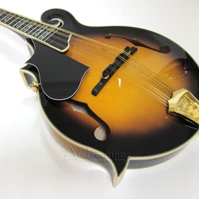 Left Hand F-Style Mandolin w/ Hard Case image 2