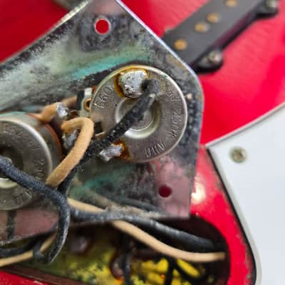 Fender Jazz Bass 1965/1966 - Candy Apple Red image 13