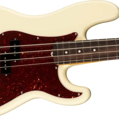 Fender American Professional II Precision Bass, Rosewood Fingerboard, Olympic White Weight 8lbs, 12.5ozs image 4