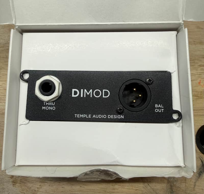 Temple Audio DI MOD 2021 - Present - Black image 1