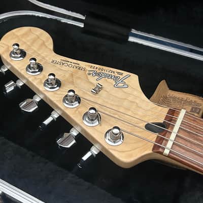 Fender Splattercaster Stratocaster 2003 Limited Edition Flame Neck OHSC image 6