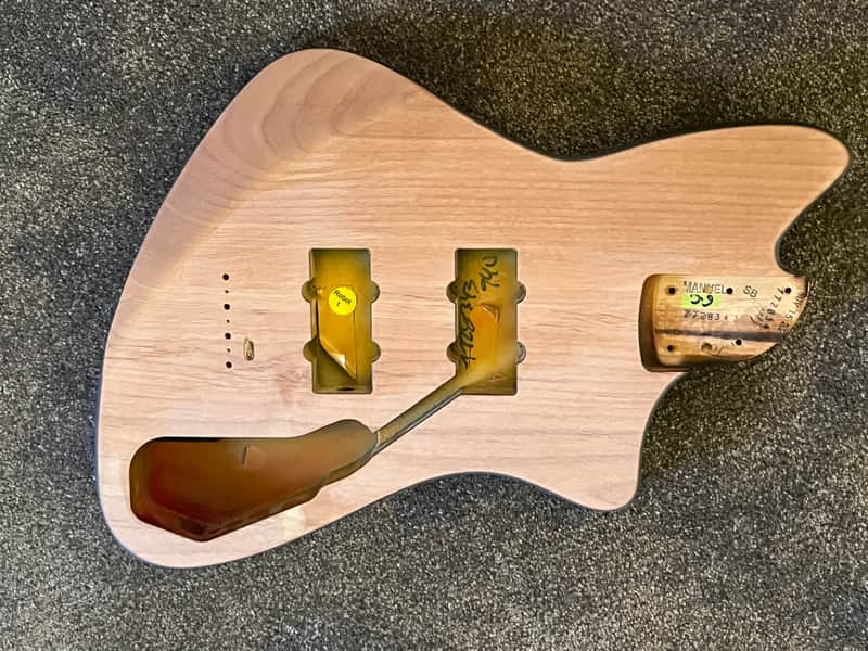 Fender Ultra II Meteora body bass 4 lb 0 oz unfinished image 1
