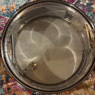 Rogers "Big R" SuperTen 5x14" 10-Lug Steel Snare Drum 1975 - 1984 - Chrome image 3