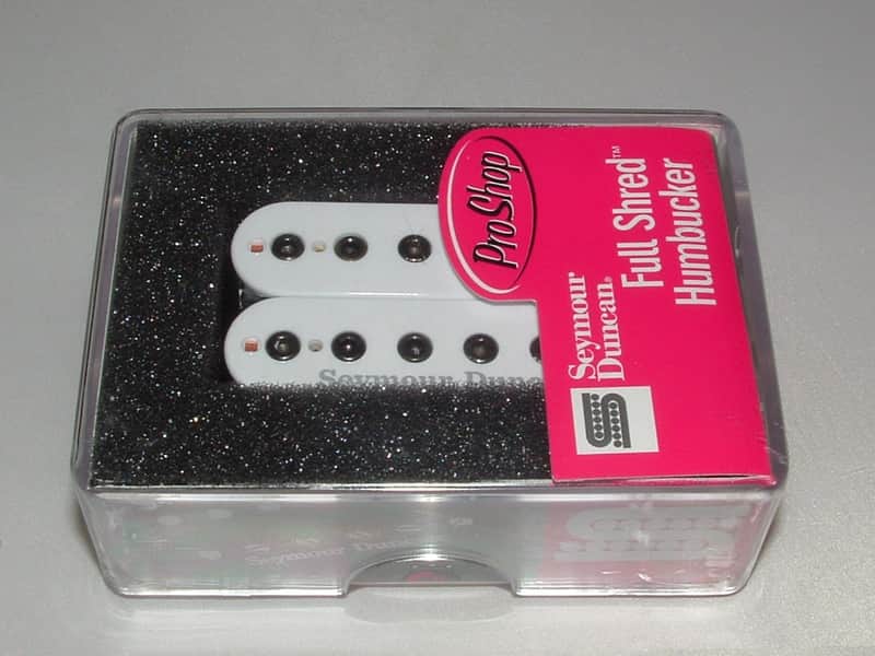 Seymour Duncan SH-10 Full Shred Humbucker Bridge Pickup (White) - SH-10b White image 1