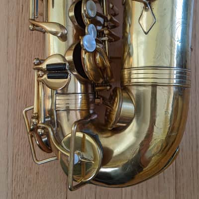 Buffet Crampon Evette Schaeffer Alto Saxophone 18 & 20 Paris France 1913 Extra Engraving image 6