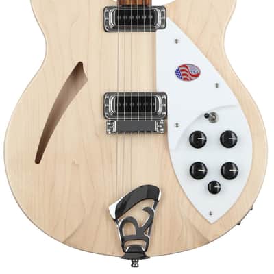 Rickenbacker 330 Thinline Semi-Hollow Electric Guitar - Mapleglo image 1