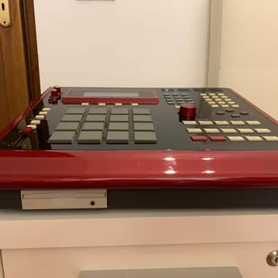 Akai MPC3000 CUSTOM GLOSSY BLACK AND RUBY RED + zip drive +SCSI Production Center image 3