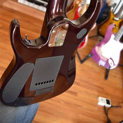 Ernie Ball Music Man JP12 BFR 7-string, OHSC, 2012,  Great condition, John Petrucci signature guitar, Ball Family Reserve image 17