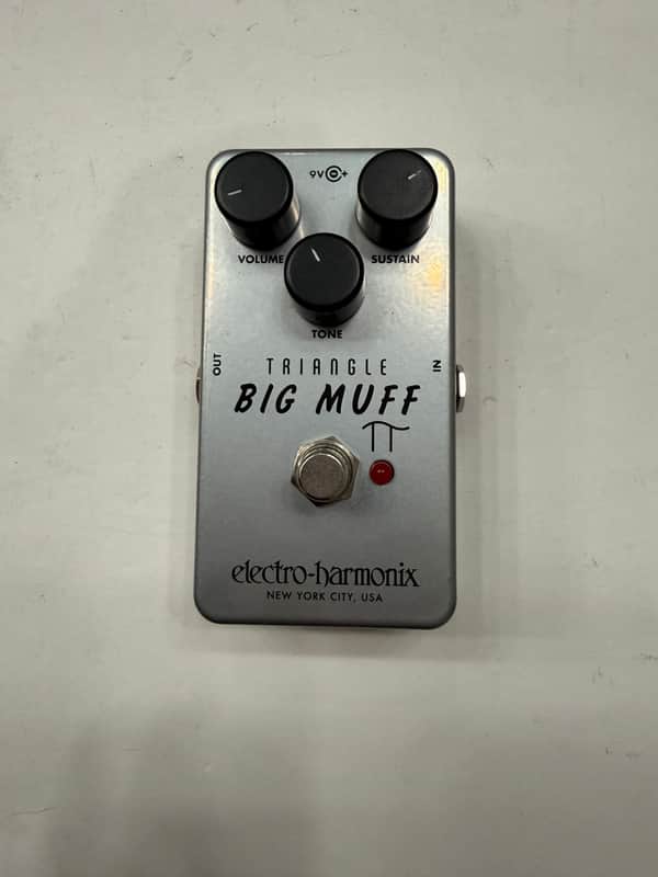 Electro Harmonix Triangle Big Muff Pi Fuzz Distortion EHX Guitar Effect Pedal image 1