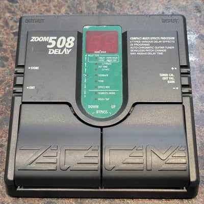 ZOOM 508 DELAY ギターエフェクター ディレイ Zoom 508 Delay | Reverb