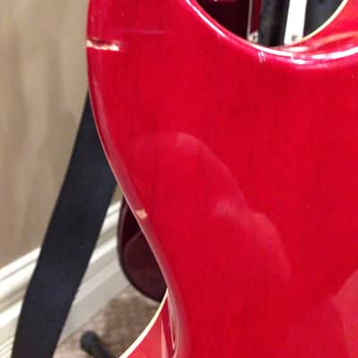 Epiphone Les Paul Classic Slash Signature Series Transparent Red image 7