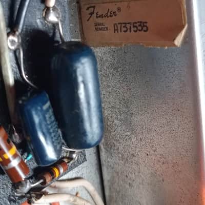 1975 FENDER SUPER REVERB SILVERFACE image 7