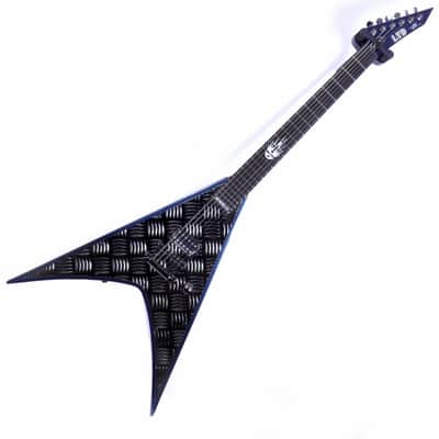 ESP Ltd Static-600V Wayne Static Signature Guitar 2009 Gun Metal Blue image 1
