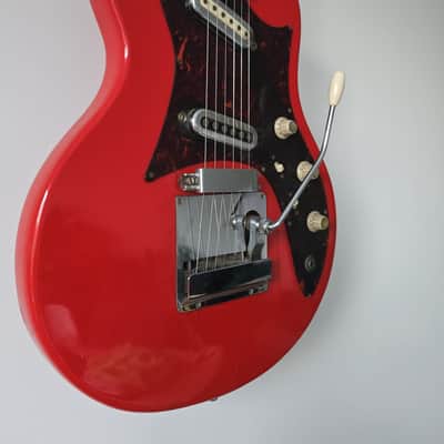 Framus 5/155 Strato Super 1965 – German Vintage - Professionally Serviced – Candy Apple Red image 9
