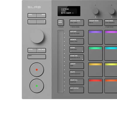 AlphaTheta SLAB MIDI Pad Controller For Serato Studio W/ RGB indicator Touch Strip image 4