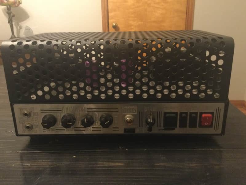 THD UniValve "Box" Class-A 15-Watt Tube Guitar Head 2000s - Black and Silver image 1