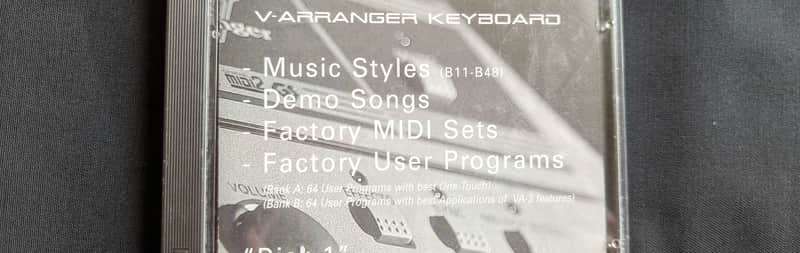 Roland VA-3 Floppy 'Disk 1' image 1