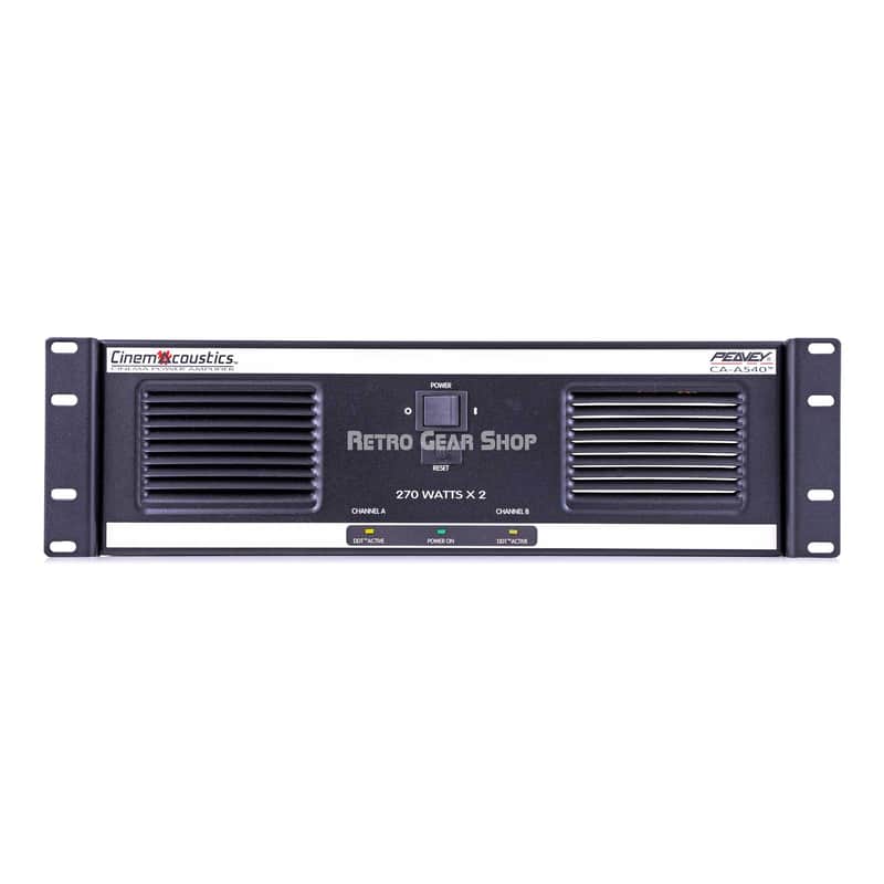 Peavey CA-A540 CinemAcoustics Power Amplifier CAA540 Amp for speakers image 1