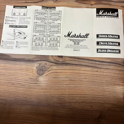 Marshall DriveMaster Vintage Made in England OVP Sammlerzustand image 10