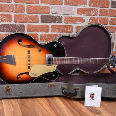 Gretsch 6124 Single Anniversary Model Shaded Golden Sunburst 1960 w/OHSC image 2