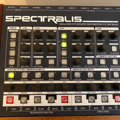 Radikal Technologies Spectralis synth workstation + Pelican. Analog filter/filterbank, load samples image 5