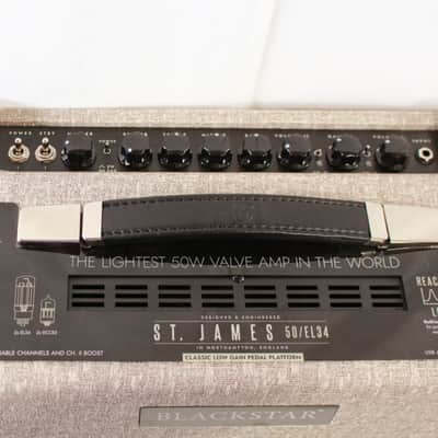 2024 Blackstar St. James EL34 50w Tube Combo Guitar Amplifier image 8