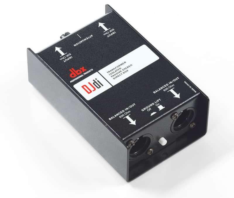 dbx DJDI 2-Channel Passive Direct Box image 1