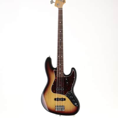 Immagine FENDER USA American Vintage '62 Jazz Bass, 3 Knobs, 3-Color Sunburst, Manufactured in 2003 [V113664] (07/23) - 13