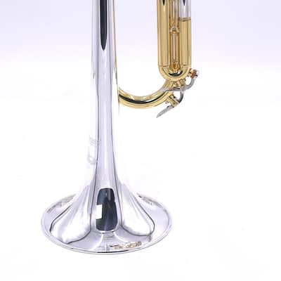 Carolbrass CTR-5000L-GST-Bb-SRL Mariachi Model Trumpet in Silver Plate image 9