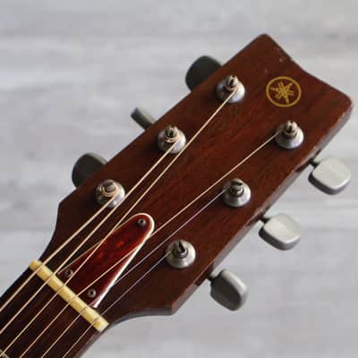 1970's Yamaha Japan FG-160 Folk Acoustic Guitar (Dove) image 2