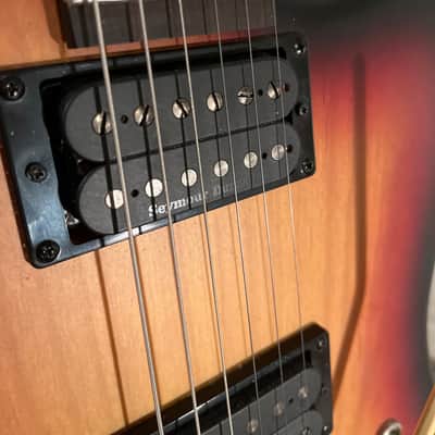 Warmoth Jazzmaster  Black-red-yellow burst image 4