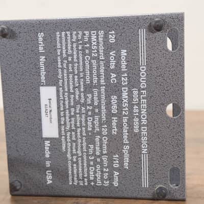 Doug Fleenor Design 123 Isolated DMX512 Amplifier CG00RG0 image 8
