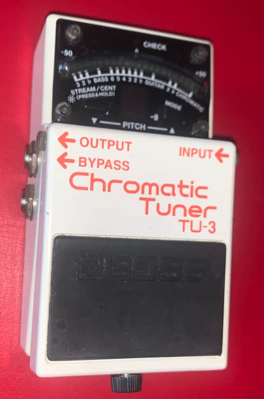 Boss TU-3 Chromatic Tuner 2009 - Present - White image 1