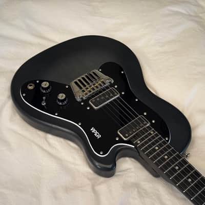 Vintage 1979 Ovation Viper - Made in USA - Charcoal Blue Burst - Free Pro Setup image 3