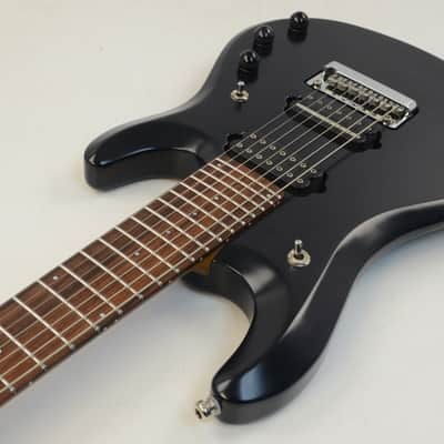 MusicMan John Petrucci JP7 7 String Electric Guitar Stealth Black w/Piezo&OHSC image 9