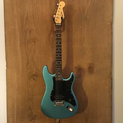 Squier Bullet Stratocaster Single Humbucker Electric Guitar Ice Blue Metallic image 3