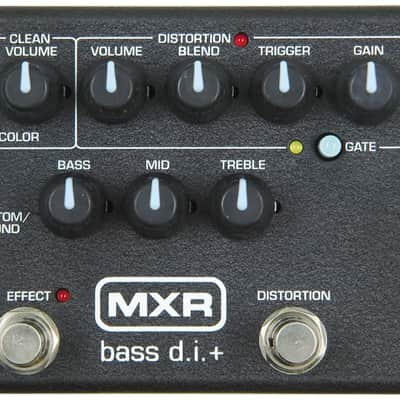 MXR M80 Bass D.I.+ Pre Amp Distortion Bass Effects Pedal image 1