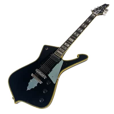 1992 Ibanez PS10R 20th Anniversary Paul Stanley Signature Iceman - Black image 2