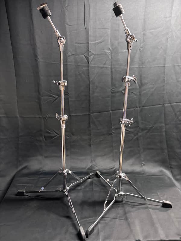 Sakae Flat Base Cymbal Stands, Pair image 1