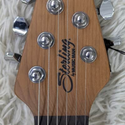 Sterling by Music Man Cutlass Plus HSS Electric Guitar, Block Inlays, Cashmere image 7