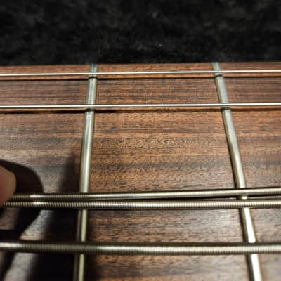 Roscoe Century Custom 3006 Jazz Bass USA Made “The Red Devil” image 4