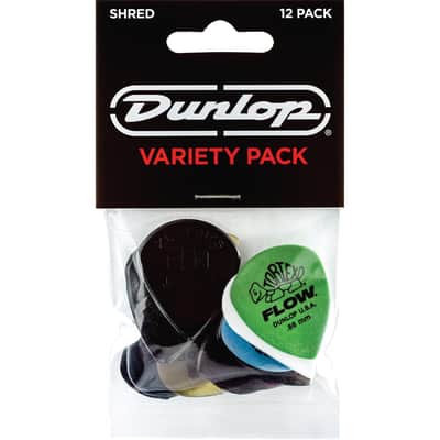Dunlop PVP118 Shred Pick Variety Pack - 12 pack image 1
