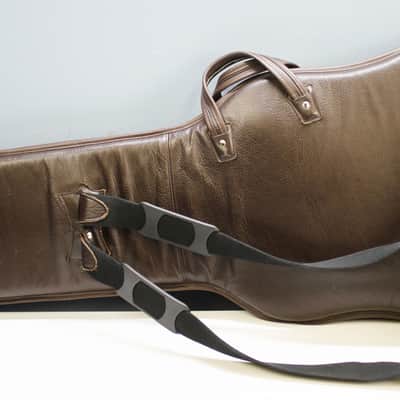Levy's Premium Leather Bass Gigbag - Dark Brown **Amazing Quality** image 3