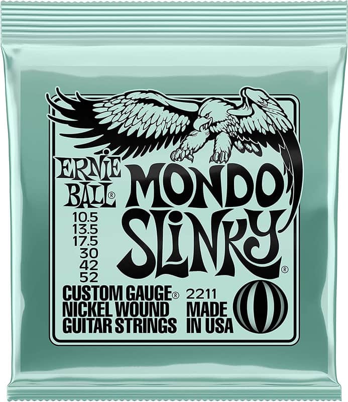 Ernie Ball 2211 Nickel Wound Mondo Slinky Guitar Strings (10.5-52) image 1