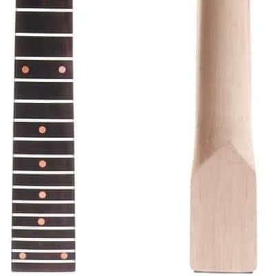 Electric Guitar Neck Maple Head Rosewood Fretboard 24 Fret for IBZ Parts Replacement Red image 1