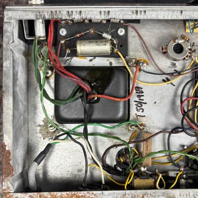 1969 Fender Bassman Amp AB165 Vintage Silverface Drip Edge Made In USA Tube Guitar Amplifier Head! image 13