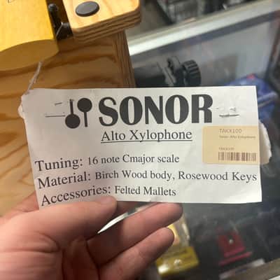 Sonor TA KX 100 Tenor Alto Xylophone image 4