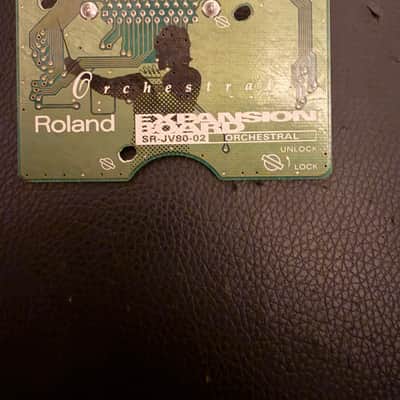 Roland SR-JV80-02 Orchestral Expansion Board 1990s - Green image 1